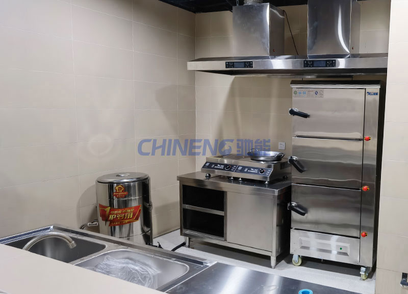 格魯國際日托食堂烹飪區(qū)