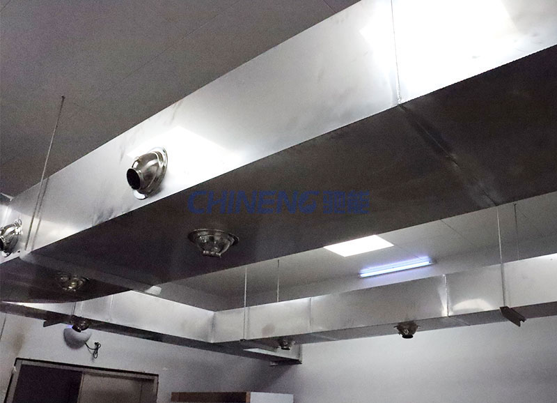 廣州新萊福員工食堂新風系統(tǒng)設(shè)備