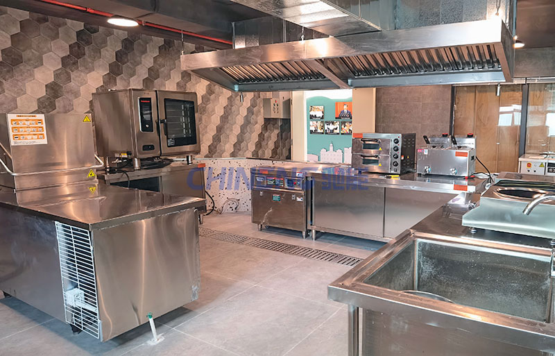 粵菜師傅培訓基地培訓廚房研發(fā)區(qū)