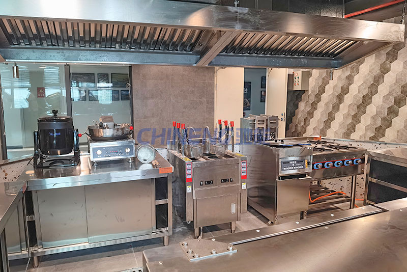 粵菜師傅培訓基地培訓廚房研發(fā)區(qū)設備