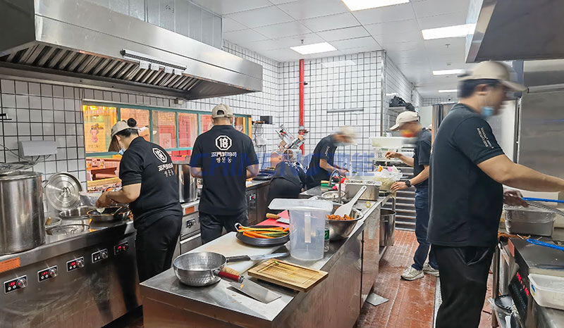 雙門洞18號小韓料連鎖店加工間設備