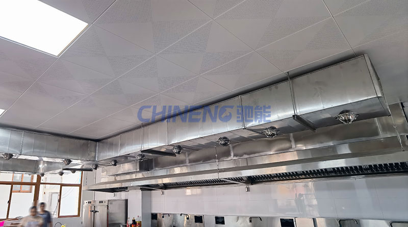 大嶺山鎮(zhèn)第一幼兒園食堂新風系統(tǒng)