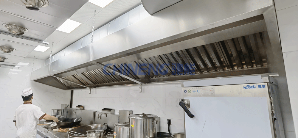 酒店廚房抽風(fēng)排煙系統(tǒng)怎么設(shè)計才合理