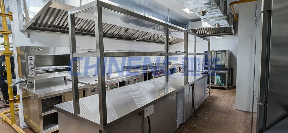 定制單位食堂廚房工程案例