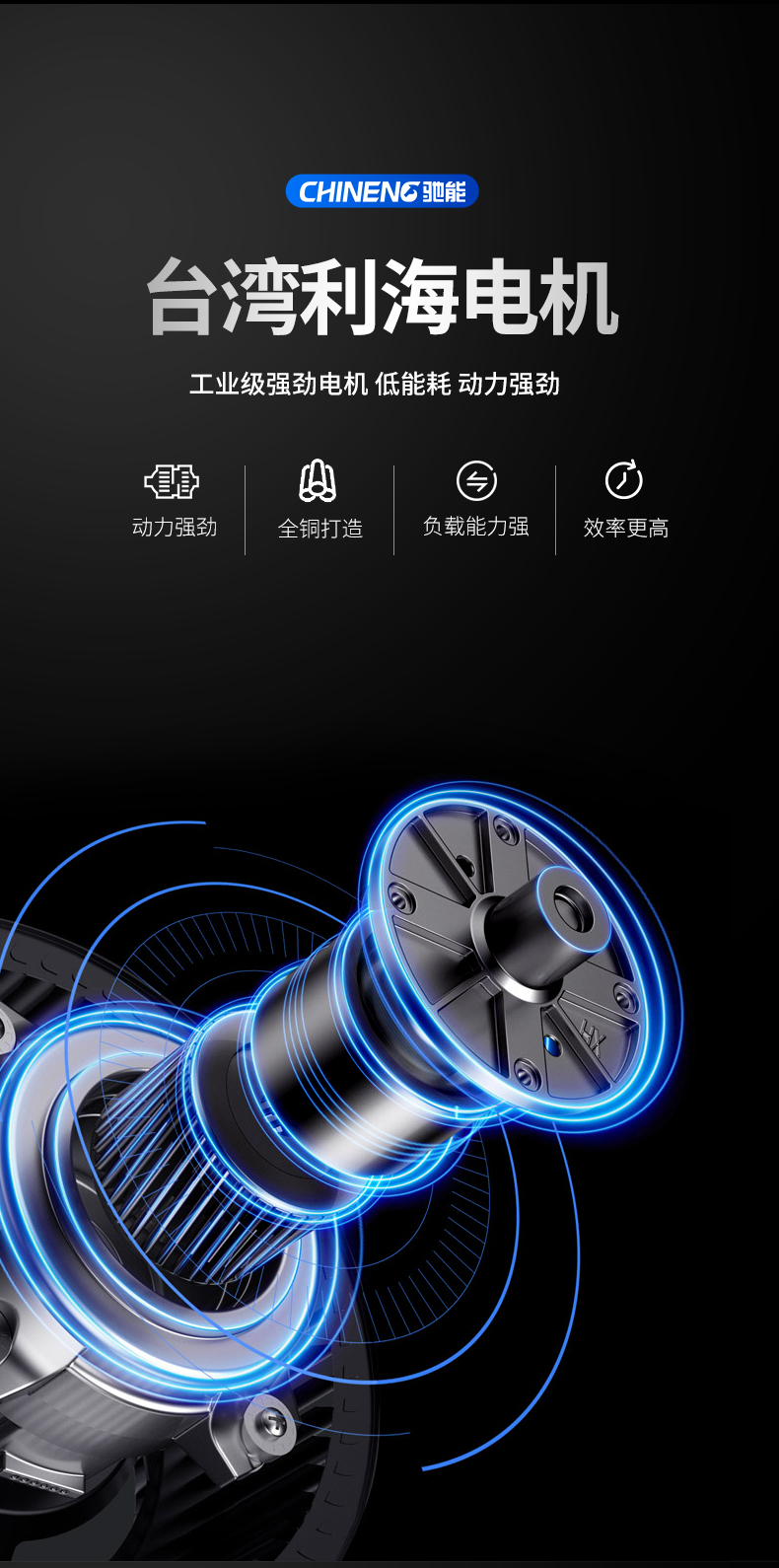 1694998409141721.jpg 毛刷去皮機(jī)電機(jī)展示